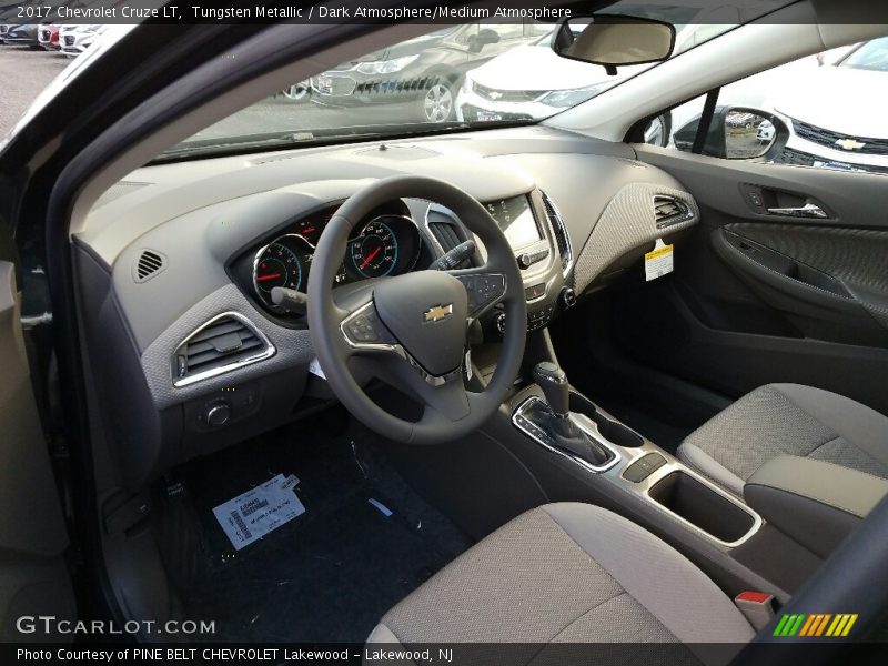 Tungsten Metallic / Dark Atmosphere/Medium Atmosphere 2017 Chevrolet Cruze LT