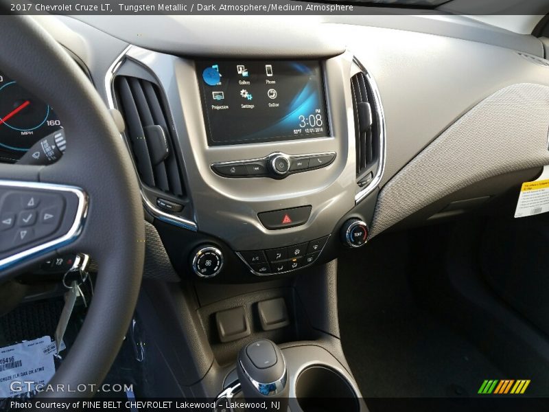Tungsten Metallic / Dark Atmosphere/Medium Atmosphere 2017 Chevrolet Cruze LT