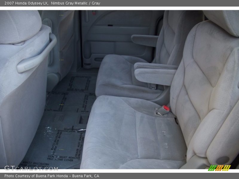 Nimbus Gray Metallic / Gray 2007 Honda Odyssey LX
