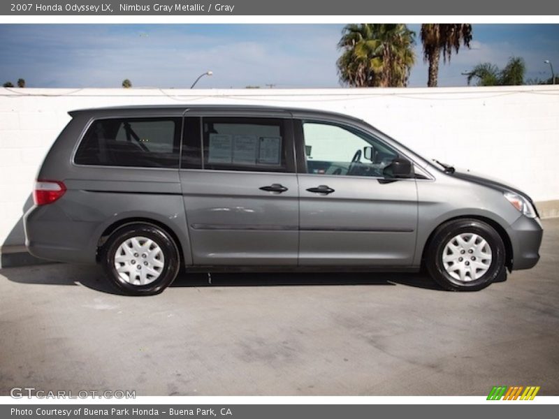 Nimbus Gray Metallic / Gray 2007 Honda Odyssey LX