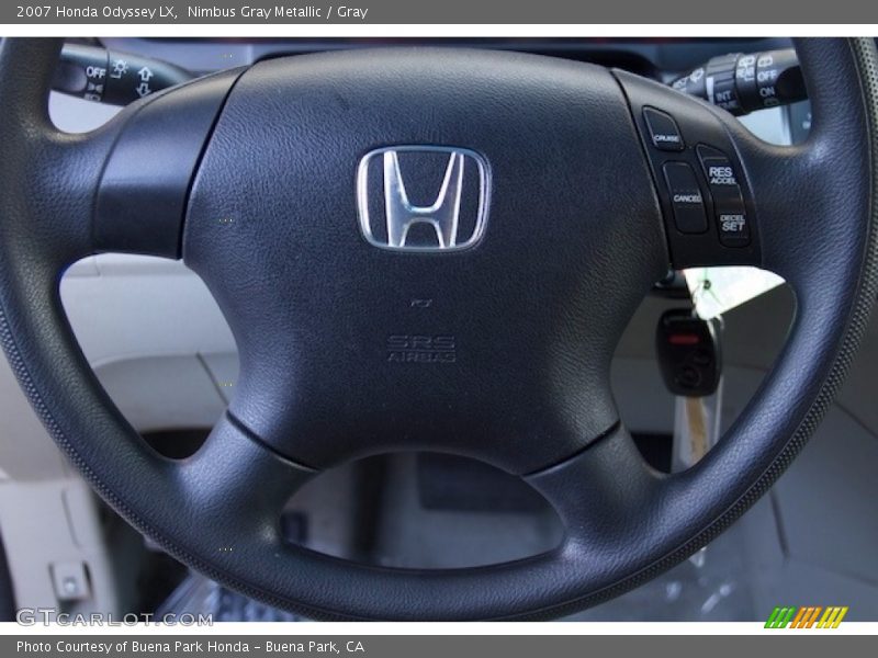 Nimbus Gray Metallic / Gray 2007 Honda Odyssey LX