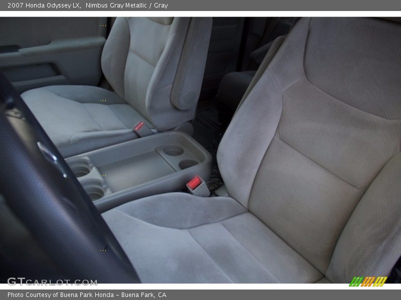 Nimbus Gray Metallic / Gray 2007 Honda Odyssey LX