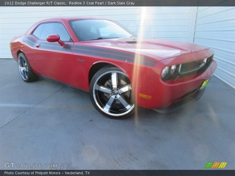 Redline 3 Coat Pearl / Dark Slate Gray 2012 Dodge Challenger R/T Classic