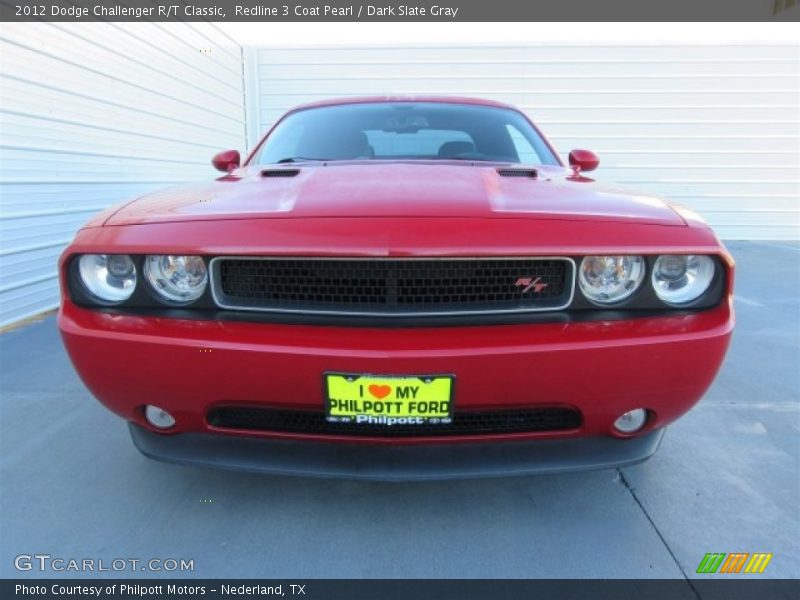Redline 3 Coat Pearl / Dark Slate Gray 2012 Dodge Challenger R/T Classic