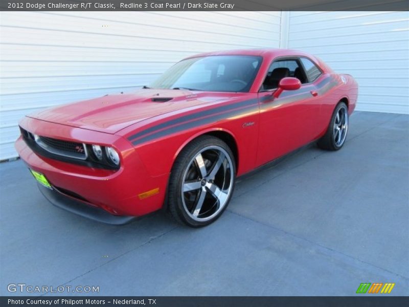 Redline 3 Coat Pearl / Dark Slate Gray 2012 Dodge Challenger R/T Classic