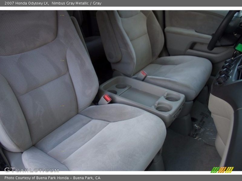 Nimbus Gray Metallic / Gray 2007 Honda Odyssey LX