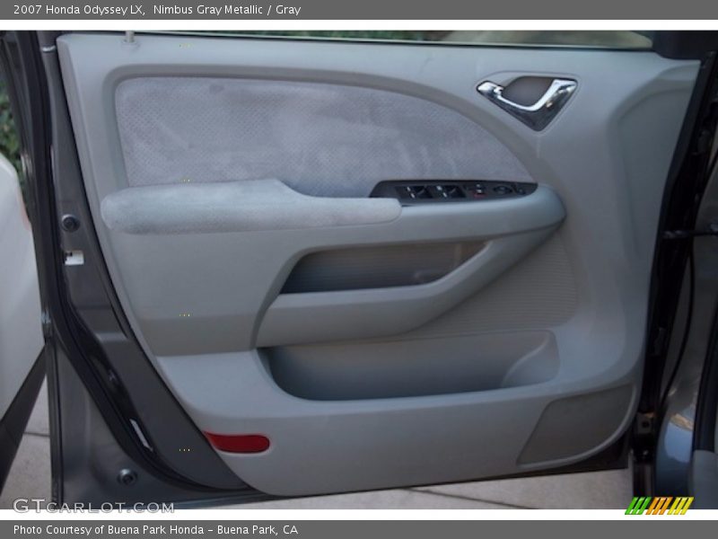 Nimbus Gray Metallic / Gray 2007 Honda Odyssey LX