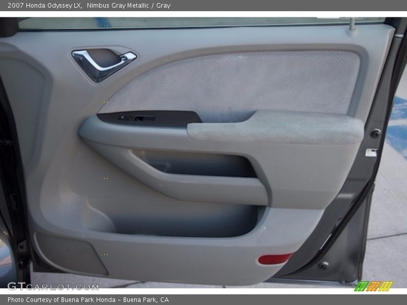 Nimbus Gray Metallic / Gray 2007 Honda Odyssey LX