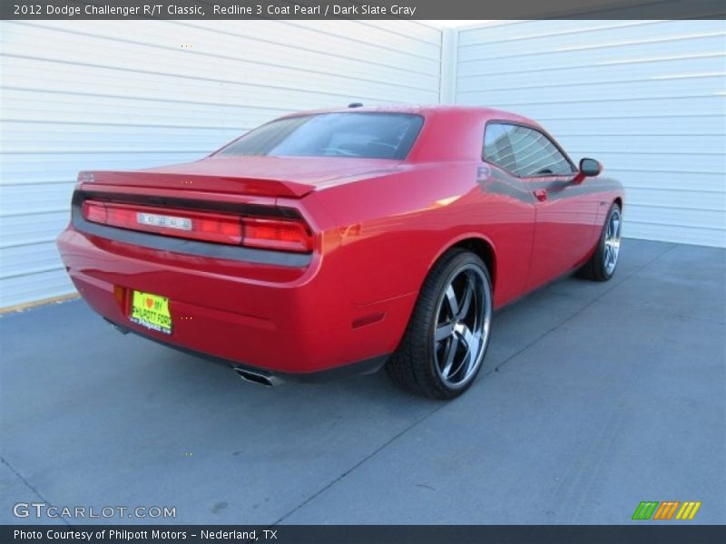 Redline 3 Coat Pearl / Dark Slate Gray 2012 Dodge Challenger R/T Classic