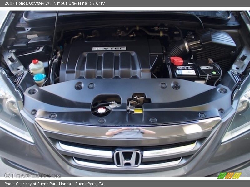 Nimbus Gray Metallic / Gray 2007 Honda Odyssey LX