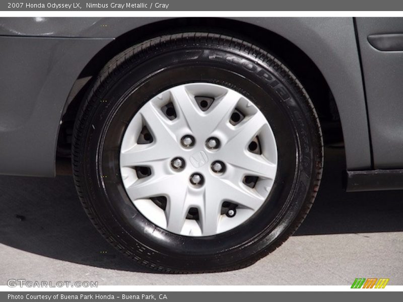 Nimbus Gray Metallic / Gray 2007 Honda Odyssey LX