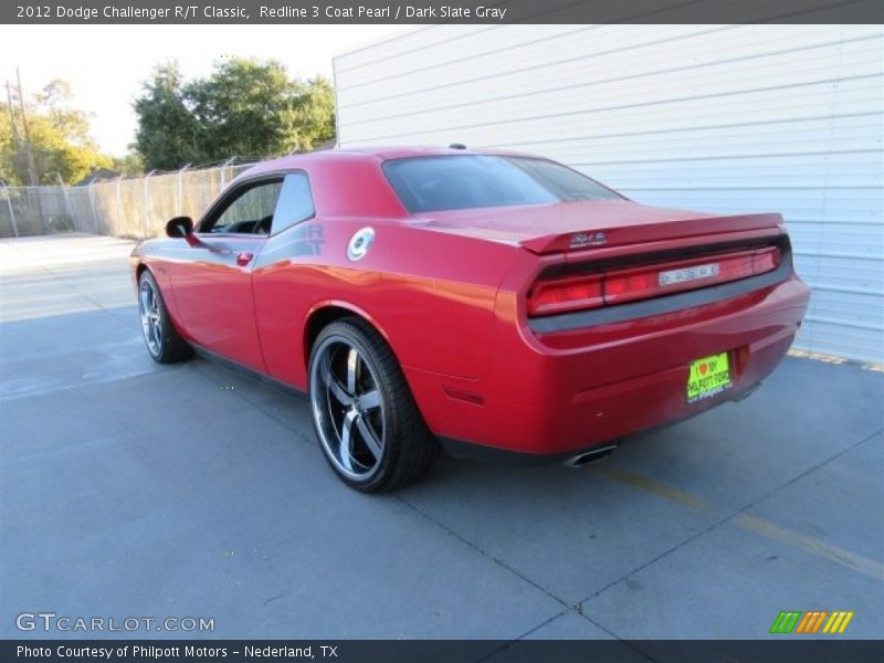 Redline 3 Coat Pearl / Dark Slate Gray 2012 Dodge Challenger R/T Classic