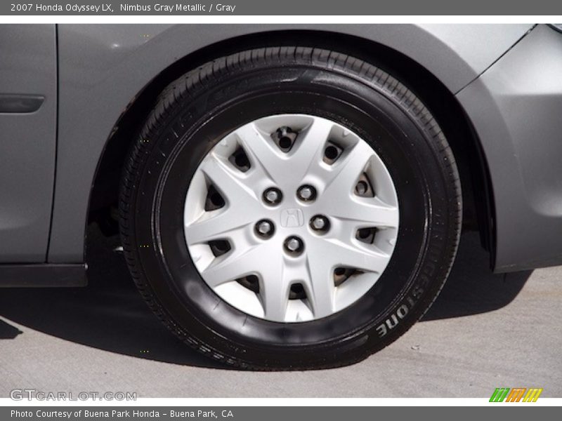 Nimbus Gray Metallic / Gray 2007 Honda Odyssey LX