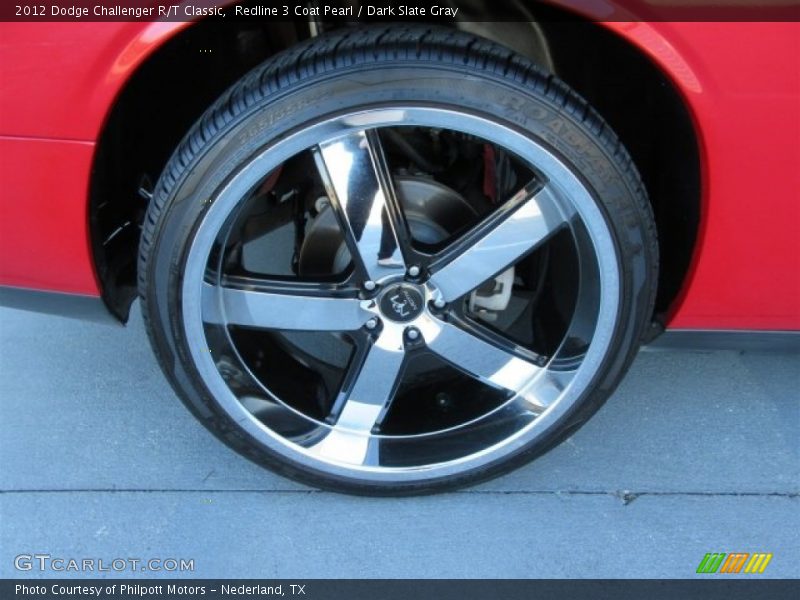 Redline 3 Coat Pearl / Dark Slate Gray 2012 Dodge Challenger R/T Classic