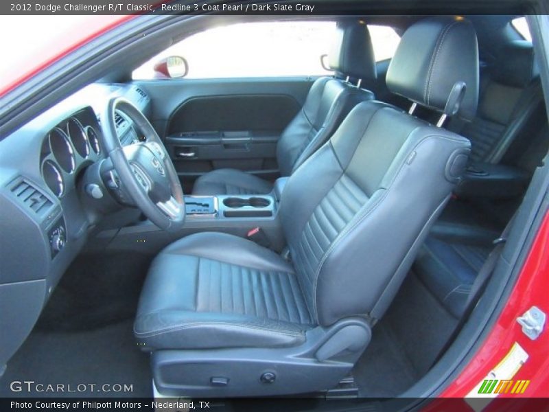 Redline 3 Coat Pearl / Dark Slate Gray 2012 Dodge Challenger R/T Classic