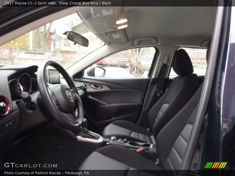 Front Seat of 2017 CX-3 Sport AWD