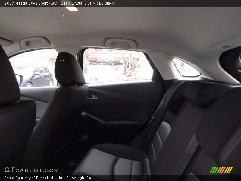 Rear Seat of 2017 CX-3 Sport AWD
