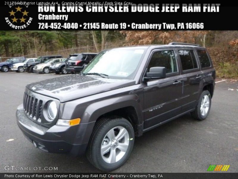 Granite Crystal Metallic / Dark Slate Gray 2017 Jeep Patriot Latitude 4x4
