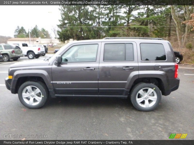 Granite Crystal Metallic / Dark Slate Gray 2017 Jeep Patriot Latitude 4x4