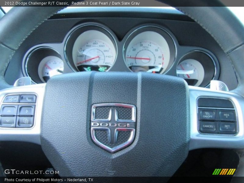 Redline 3 Coat Pearl / Dark Slate Gray 2012 Dodge Challenger R/T Classic