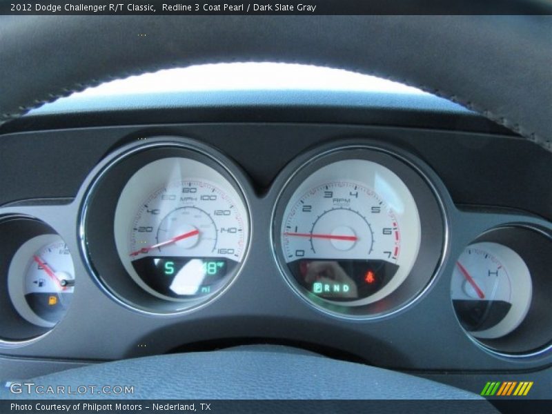 Redline 3 Coat Pearl / Dark Slate Gray 2012 Dodge Challenger R/T Classic