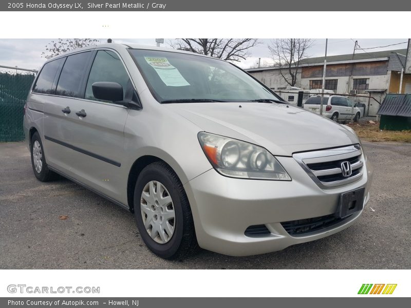 Silver Pearl Metallic / Gray 2005 Honda Odyssey LX