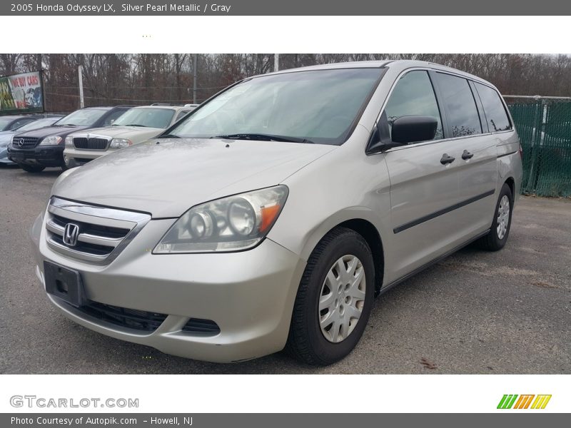 Silver Pearl Metallic / Gray 2005 Honda Odyssey LX