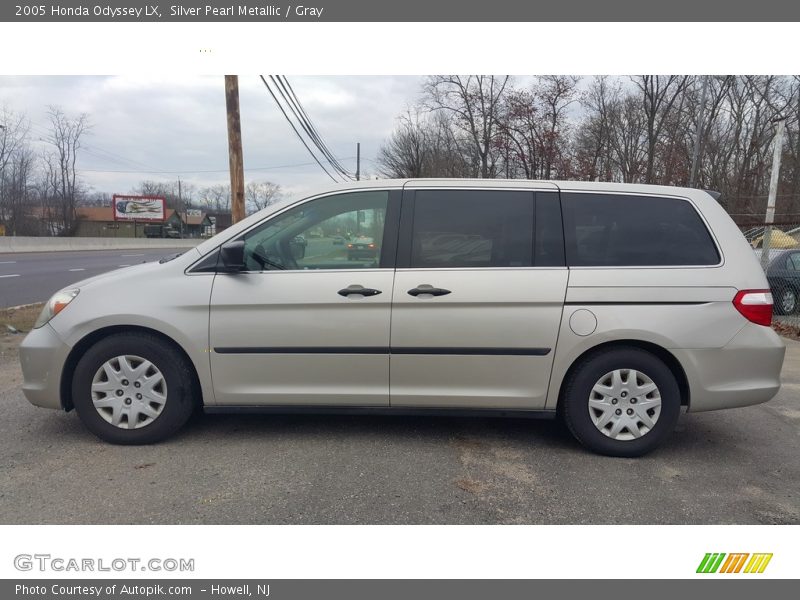 Silver Pearl Metallic / Gray 2005 Honda Odyssey LX