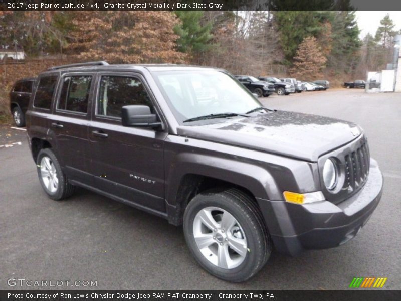 Granite Crystal Metallic / Dark Slate Gray 2017 Jeep Patriot Latitude 4x4