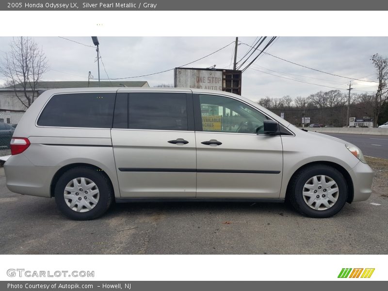 Silver Pearl Metallic / Gray 2005 Honda Odyssey LX