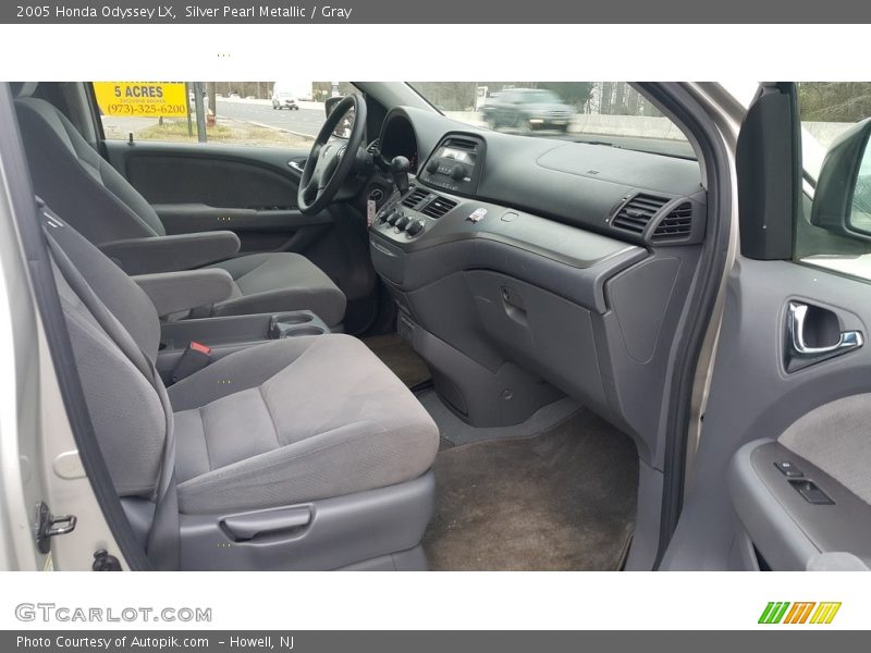 Silver Pearl Metallic / Gray 2005 Honda Odyssey LX