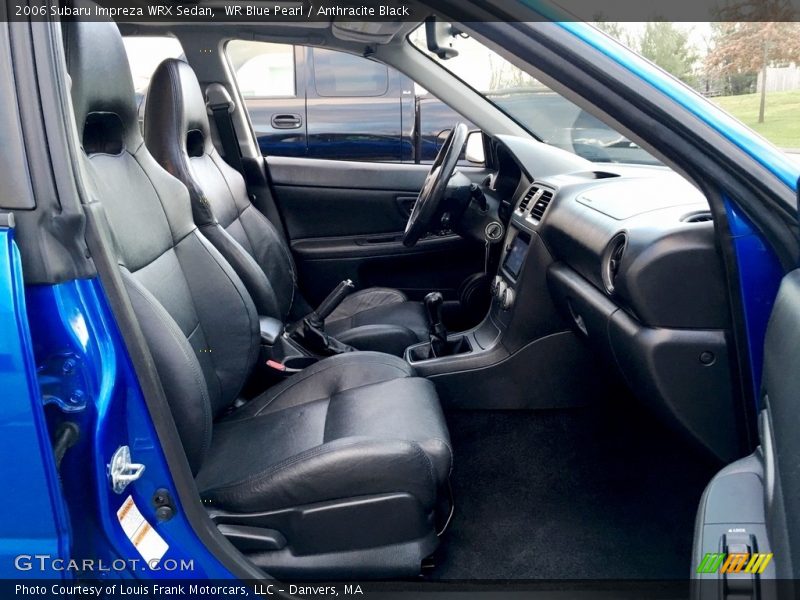 WR Blue Pearl / Anthracite Black 2006 Subaru Impreza WRX Sedan