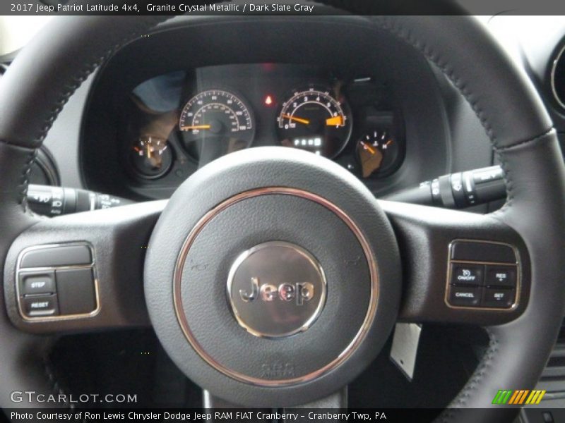 Granite Crystal Metallic / Dark Slate Gray 2017 Jeep Patriot Latitude 4x4