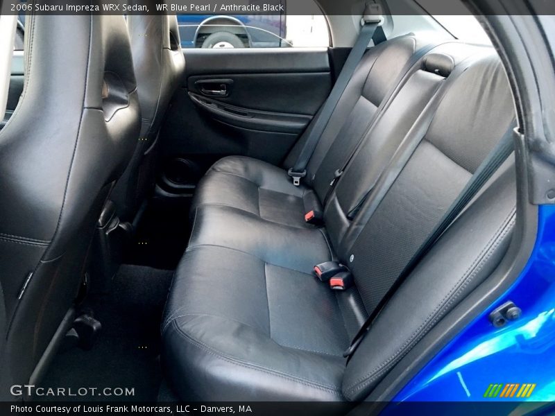 WR Blue Pearl / Anthracite Black 2006 Subaru Impreza WRX Sedan