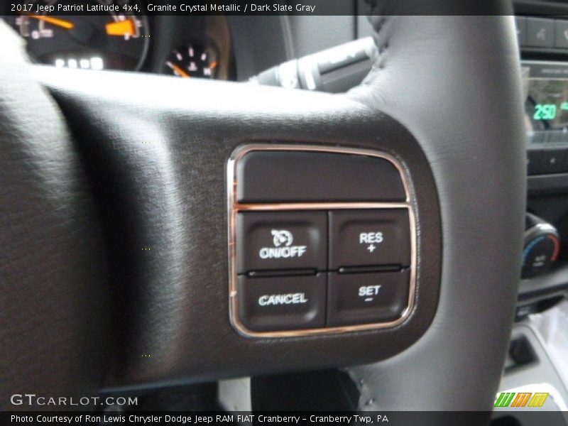 Granite Crystal Metallic / Dark Slate Gray 2017 Jeep Patriot Latitude 4x4