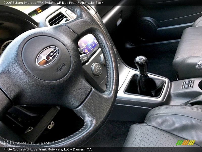 WR Blue Pearl / Anthracite Black 2006 Subaru Impreza WRX Sedan