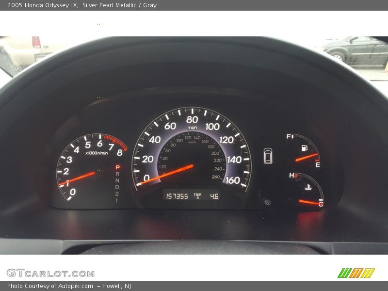 Silver Pearl Metallic / Gray 2005 Honda Odyssey LX