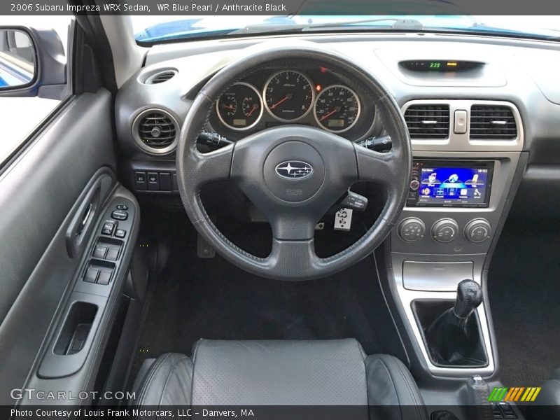 WR Blue Pearl / Anthracite Black 2006 Subaru Impreza WRX Sedan