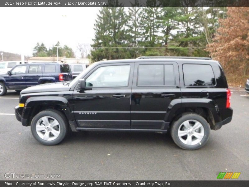 Black / Dark Slate Gray 2017 Jeep Patriot Latitude 4x4