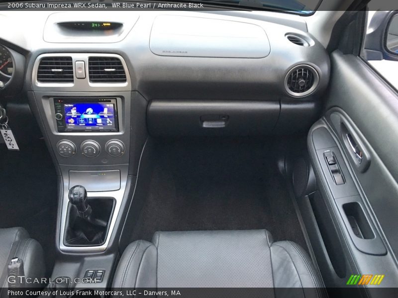 WR Blue Pearl / Anthracite Black 2006 Subaru Impreza WRX Sedan