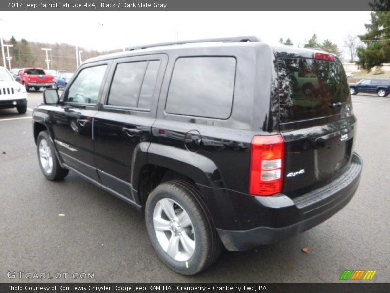 Black / Dark Slate Gray 2017 Jeep Patriot Latitude 4x4
