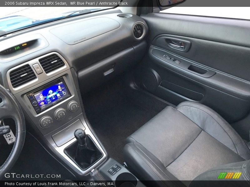 WR Blue Pearl / Anthracite Black 2006 Subaru Impreza WRX Sedan