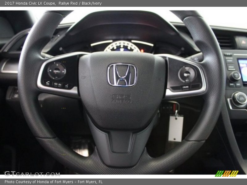  2017 Civic LX Coupe Steering Wheel