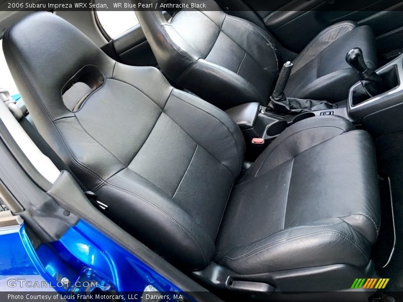 WR Blue Pearl / Anthracite Black 2006 Subaru Impreza WRX Sedan
