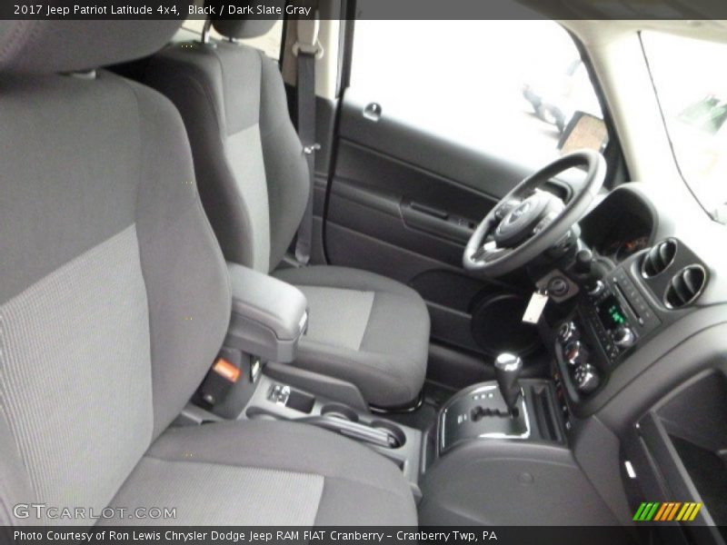 Black / Dark Slate Gray 2017 Jeep Patriot Latitude 4x4