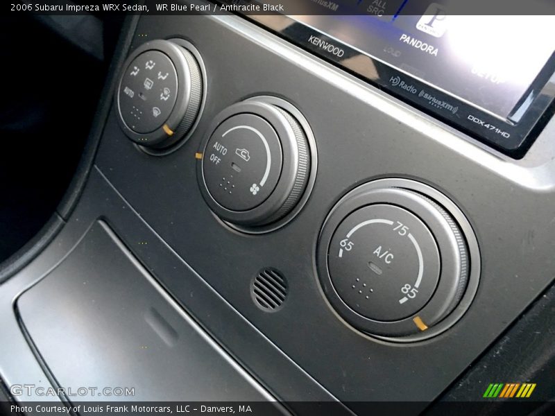 WR Blue Pearl / Anthracite Black 2006 Subaru Impreza WRX Sedan