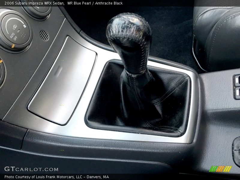 WR Blue Pearl / Anthracite Black 2006 Subaru Impreza WRX Sedan
