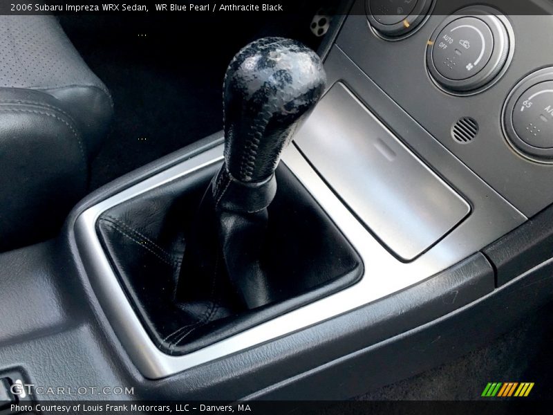 WR Blue Pearl / Anthracite Black 2006 Subaru Impreza WRX Sedan