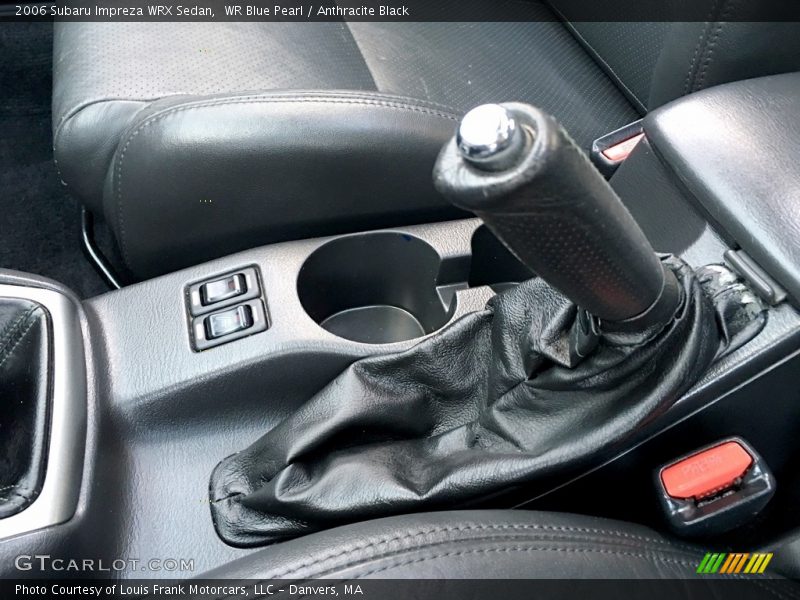 WR Blue Pearl / Anthracite Black 2006 Subaru Impreza WRX Sedan