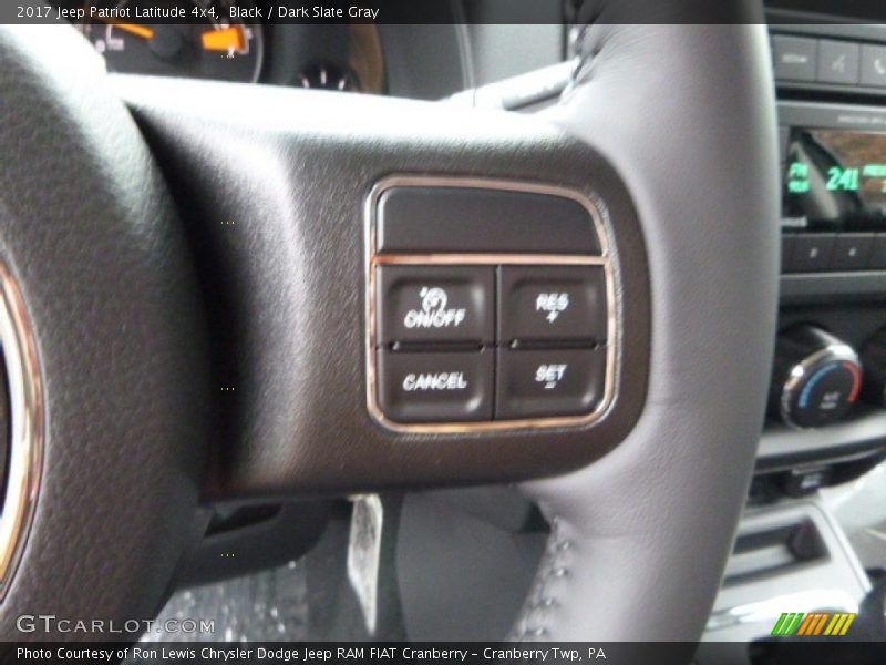 Black / Dark Slate Gray 2017 Jeep Patriot Latitude 4x4